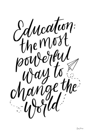 Framed Teachers II Print