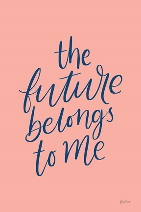 Framed Graduation II Pink Print