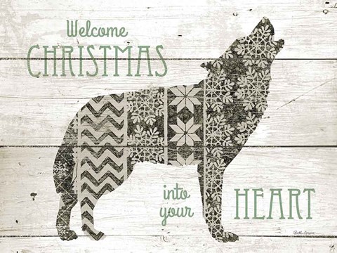 Framed Nordic Holiday III Neutral Print