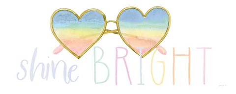 Framed Lets Chase Rainbows XVII Print