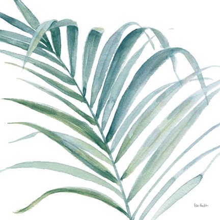 Framed Tropical Blush V BG Print