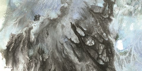 Framed Marbled 2 Print