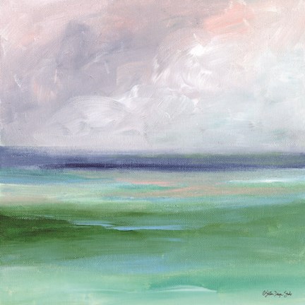 Framed Calm Horizon 7 Print