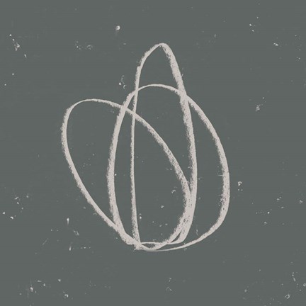 Framed Rock Clutch I Print