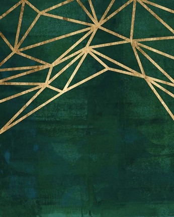 Framed Jungle Web I Print