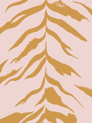 Framed Pastel Predator I Print