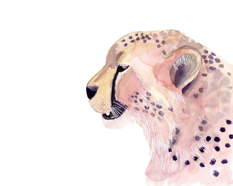 Framed Sunset Safari VI Print