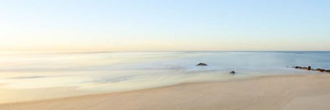 Framed Beachscape Panorama II Print