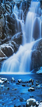 Framed Vertical Water III Print