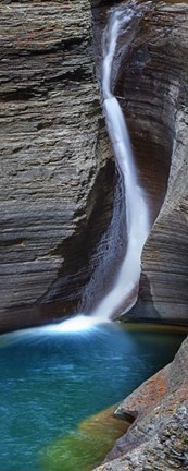 Framed Vertical Water VIII Print