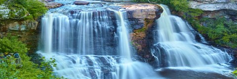 Framed Waterfall Panorama II Print