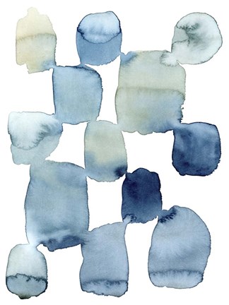 Framed Beach Wash II Print