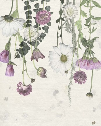 Framed Flower Veil I Print