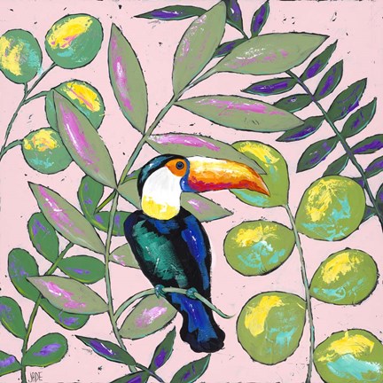 Framed Tropics II Print