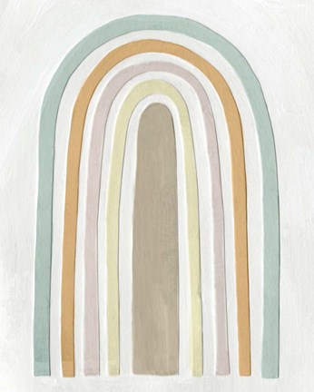 Framed Arco Colori I Print