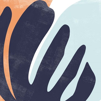 Framed Bright Wave II Print