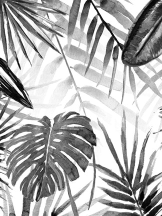 Framed Jungle Walk II Print