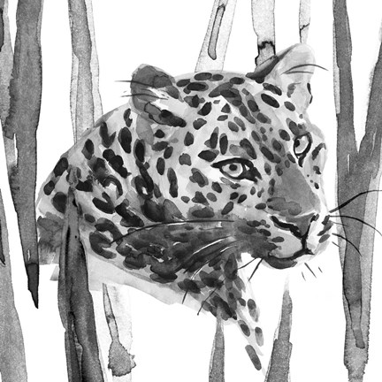 Framed Still Cat II Print