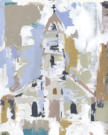 Framed Sunday Chapel II Print