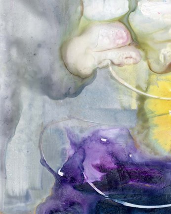 Framed Floating Colors II Print