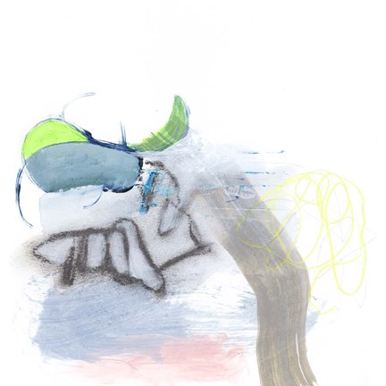 Framed Gathering I Print