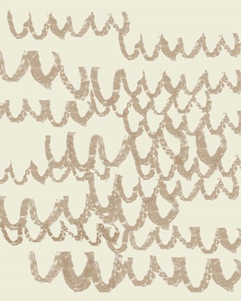 Framed Scalloped I Print