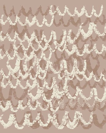 Framed Scalloped III Print