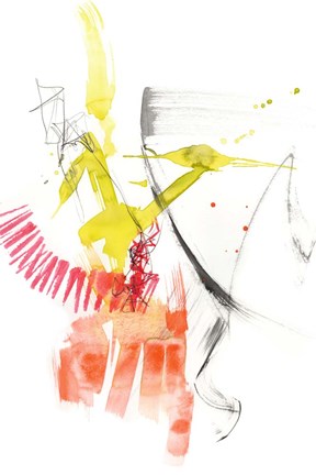 Framed Swing Set I Print