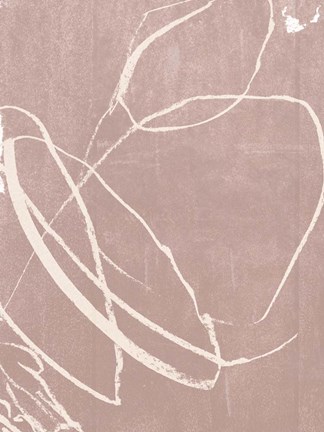 Framed Tactile Reflex I Print