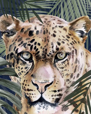 Framed Jungle Cat II Print