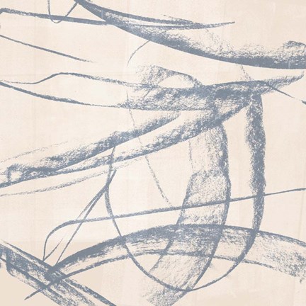 Framed Open Weave I Print