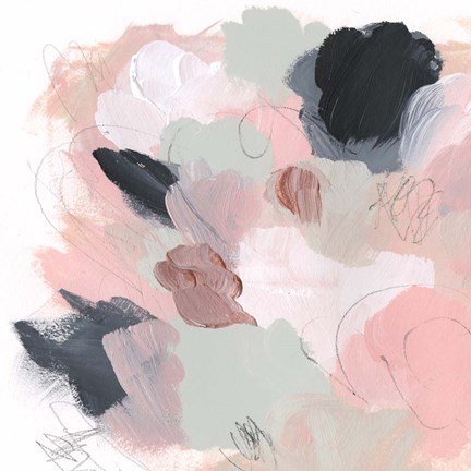 Framed Erica&#39;s Bouquet II Print