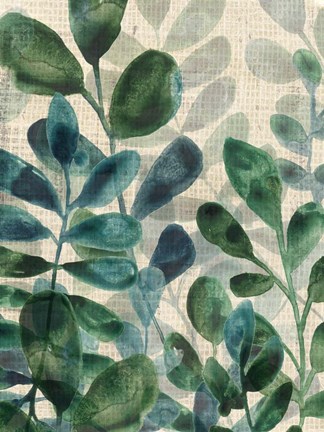 Framed Verdant Sophistication IV Print