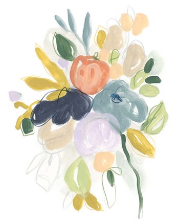 Framed Bijoux Bouquet II Print