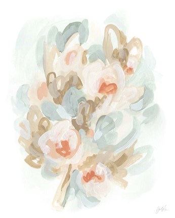 Framed Bouquet Illusion II Print