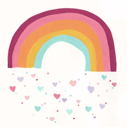 Framed Happy Magic I Print