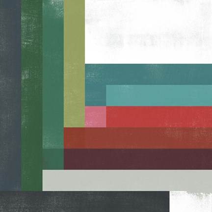 Framed Rainbow Prism I Print