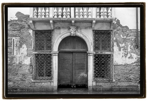 Framed Venice Facade I Print