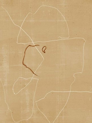 Framed Sediments I Print