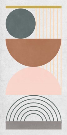Framed Geometric Daylight II Print
