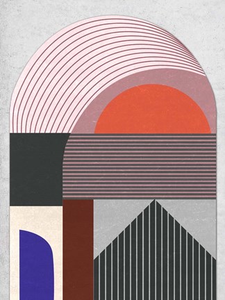 Framed Sundown Meditation II Print