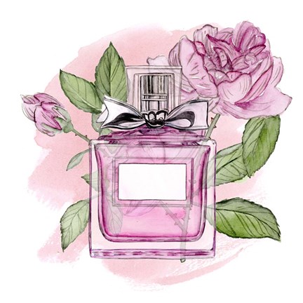 Framed Floral Scent II Print