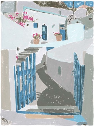 Framed La Isla III Print