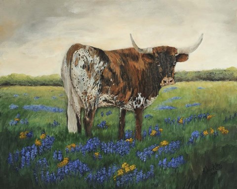 Framed My Flowers I Print