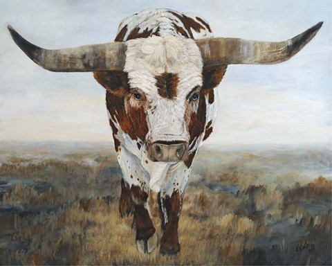 Framed Ramblin&#39; On II Print