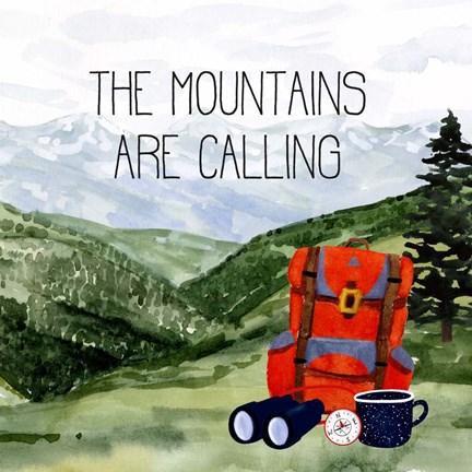 Framed Outdoor Adventure II Print