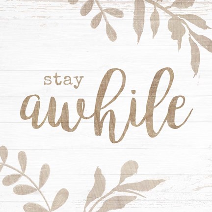 Framed Shiplap Sentiment II Print