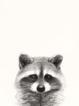 Framed Animal Mug II Print