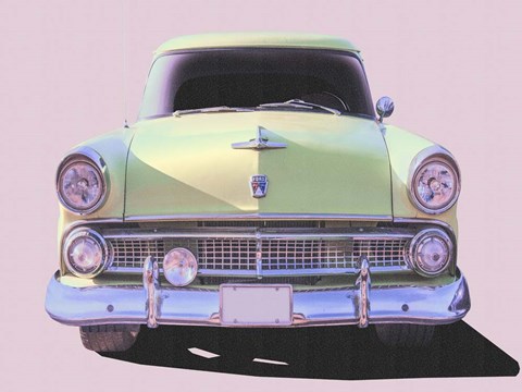 Framed Vintage Ride VI Print