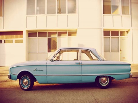 Framed Vintage Ride VII Print